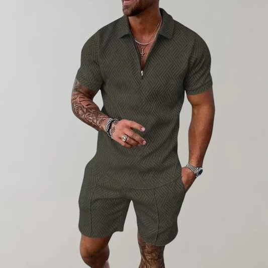 Men's Two-Piece Relaxed Summer Set