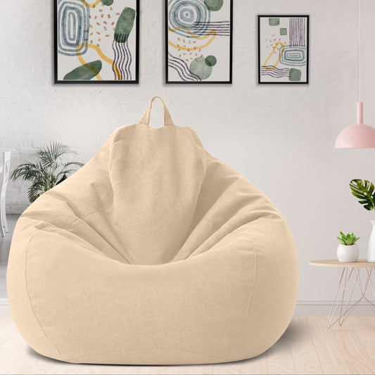 Plush Bean Bag Chair Cover Teen and Adult