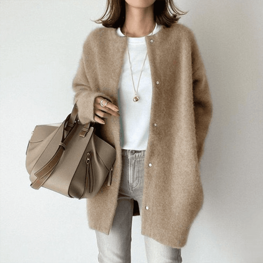 Women's Open Front Cotton Knit Vest