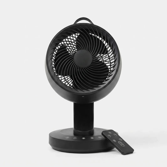Quiet Oscillating Desk Fan With Remote and Timer
