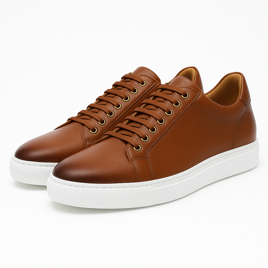 Luminovi | Maver Leather-Look Sneakers