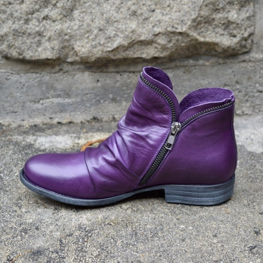 Gel-Cushioned Wide-Fit Orthopedic Boots