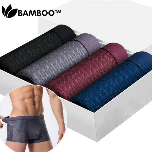 Men's Bamboo Fibre Trunks Multipack