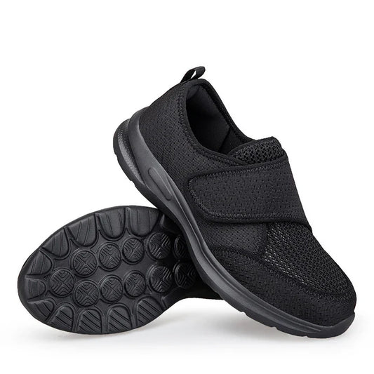 Orthopedic Wide Fit Walking Shoes for Swollen Feet