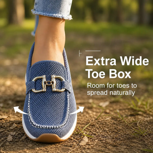 Women's Wide Fit Orthopedic Slip-On Comfort Shoes