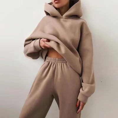 Women's Oversized Hoodie and Jogger Lounge Set