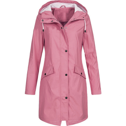 Lightweight Waterproof Hooded Raincoat