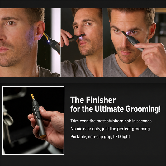 LED Precision Nose Ear and Brow Trimmer