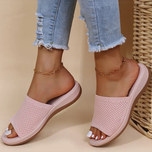 Lightweight Cushioned Orthopedic Slide Sandals