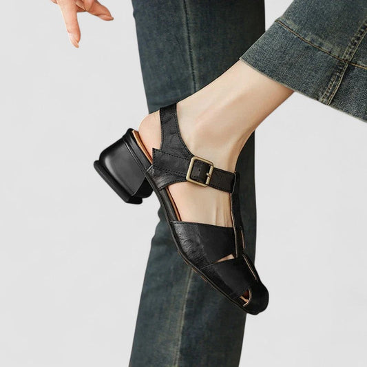 Buckle Strap Orthopedic Mary Jane Shoes