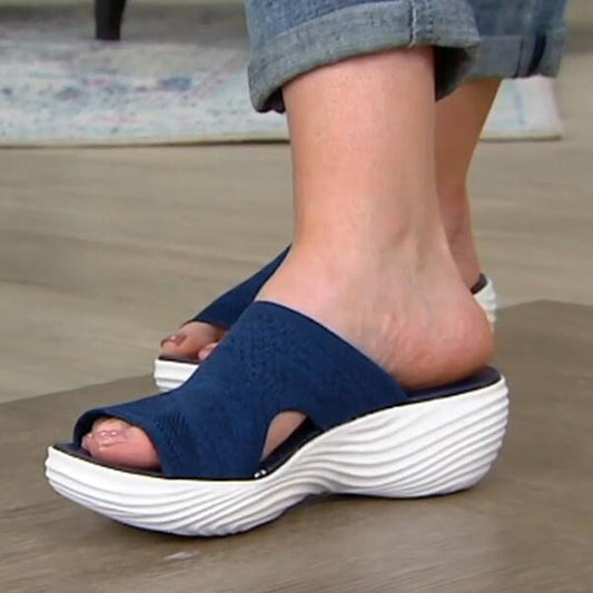 Lightweight Women's Arch Support Slide Sandals