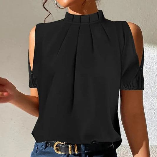 Versatile Off-Shoulder Blouse in Three Styles