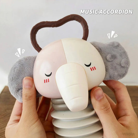 2 in 1 Musical Baby Accordion and Rattle Toy