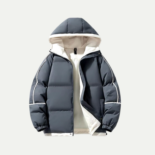 Unisex Insulated Hooded Puffer Parka