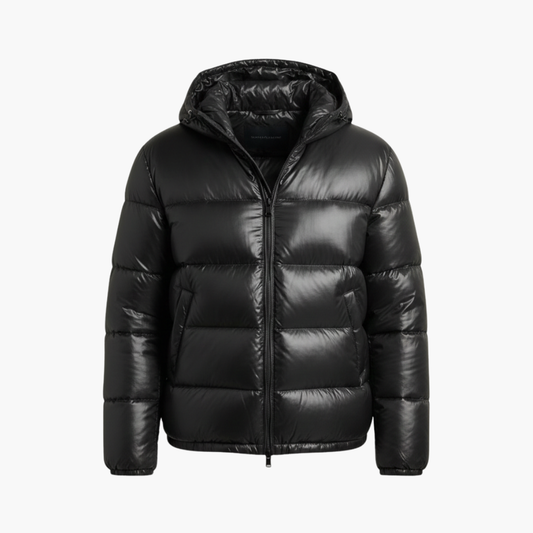 Men's Hooded Quilted Puffer Jacket
