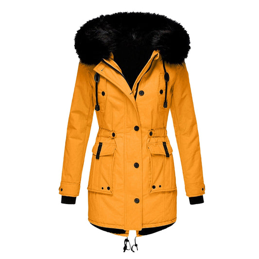 Women's Breathable Cotton Parka Jacket