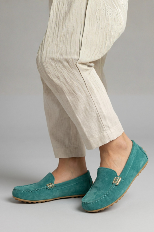 Rounded Toe Orthopedic Slip-On Loafers