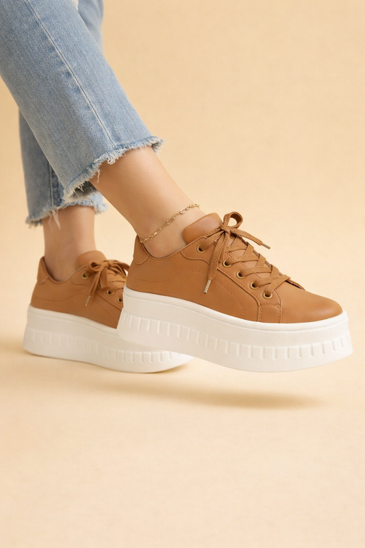Women's Platform Sneakers with All-Day Comfort