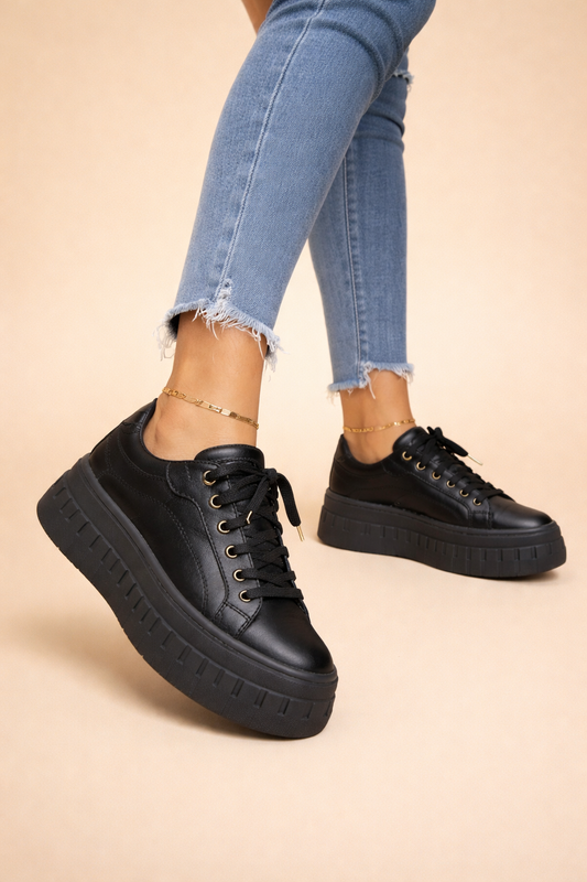 Women's Platform Sneakers with All-Day Comfort