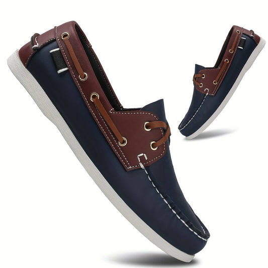 Slip On Boat Shoes With Grippy Durable Sole