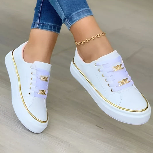Women's Stylish Lace-Up Orthopedic Sneaker