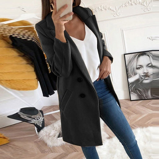 Women's Longline Blazer Coat