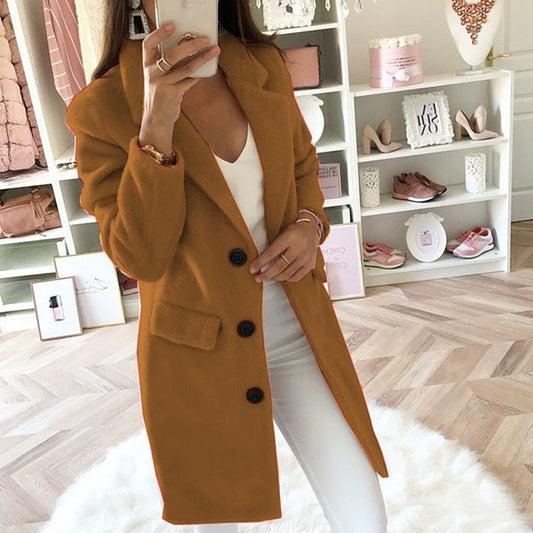 Women's Longline Blazer Coat