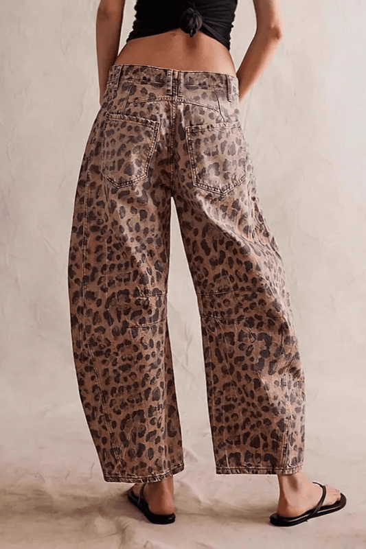 Zadie Barrel Jeans – Mid Rise Wide Leg – Winter Wardrobe Essential