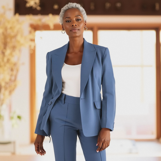 Eliana | Women's Casual Suit Featuring Pockets