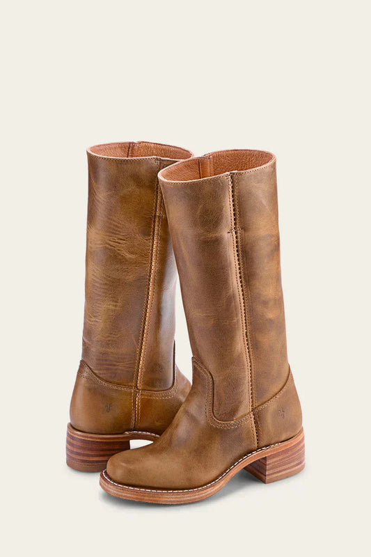 Side-Zip Premium Leather Ankle Boots