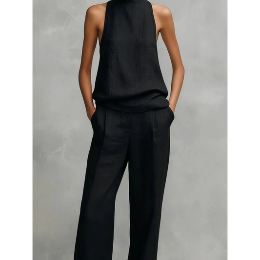 Sleeveless Summer Two Piece Set