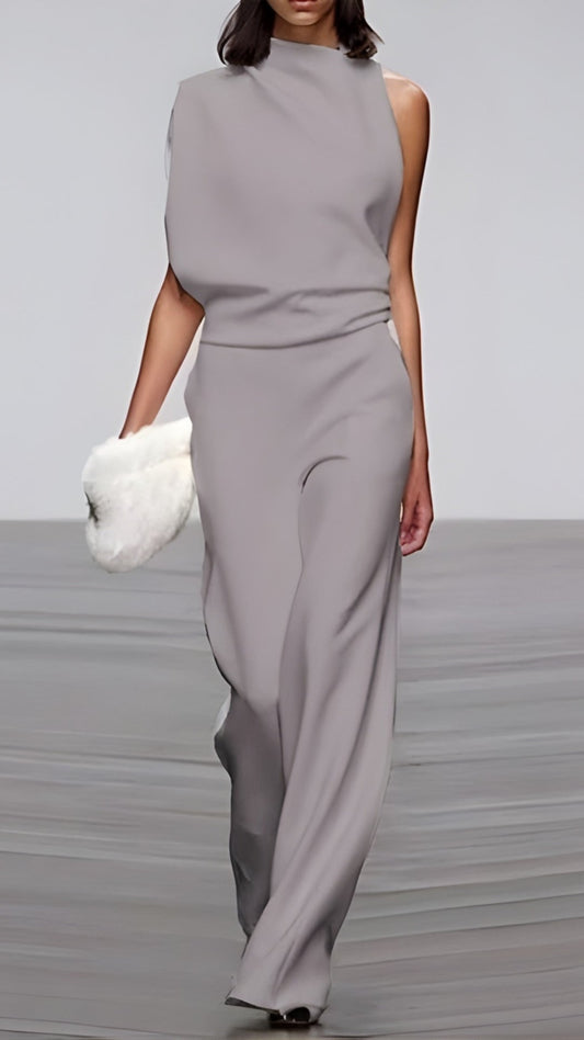 Elegant Wide Leg Jumpsuit