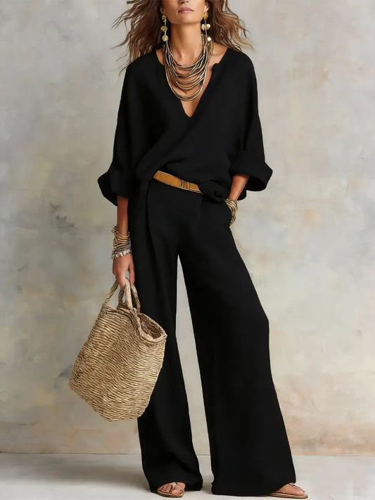 Relaxed Two Piece Summer Set For Women