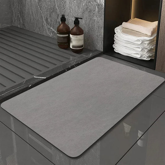 Fast Drying Diatomite Non Slip Bath Mat