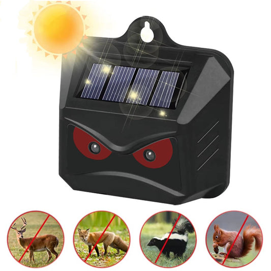 Solar Ultrasonic Animal Repeller 2-Pack