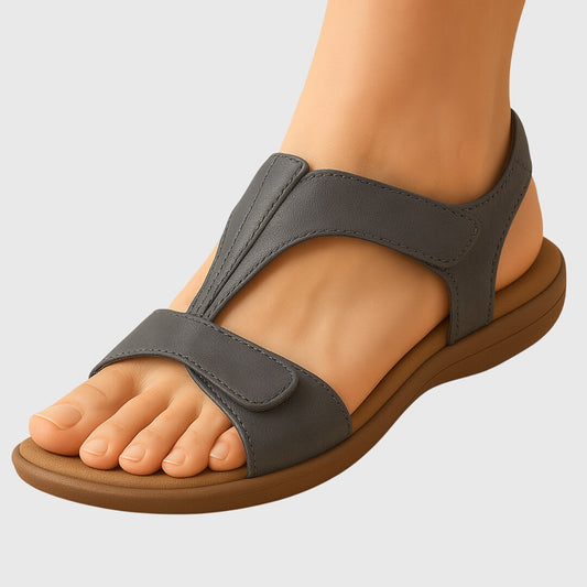 Adjustable Strap Orthopaedic Sandals With Cushioned Sole