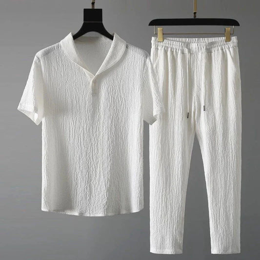 Relaxed Fit Matching Two Piece Set