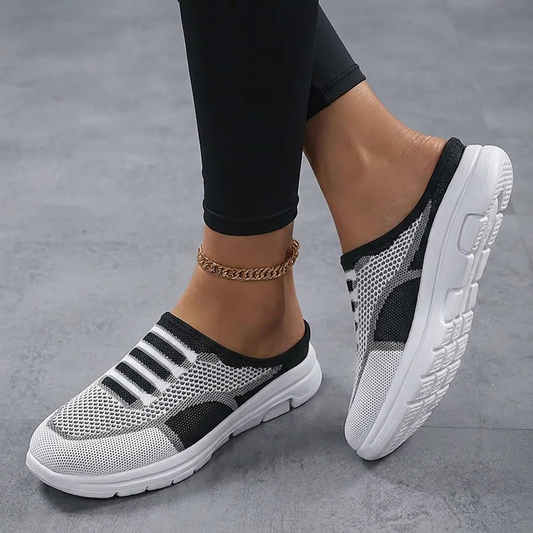 Breathable Air Cushion Slip-On Mules
