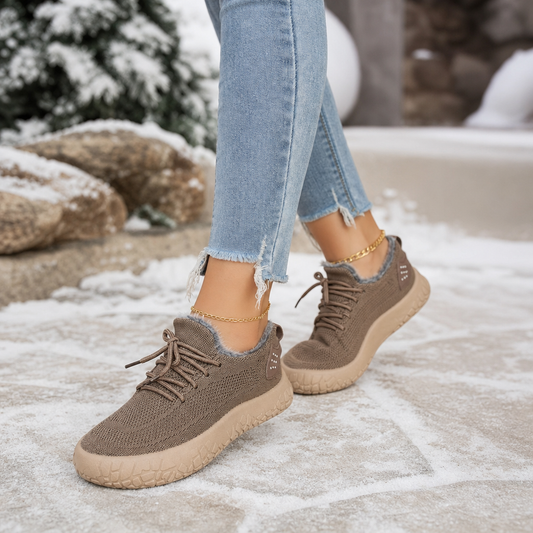 Fleece Lined Casual Low Top Shoes