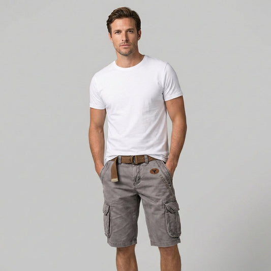 Men's Regular Fit Utility Cargo Shorts