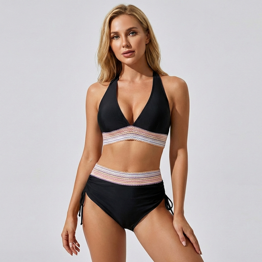 High Waist Push-Up Shaping Bikini
