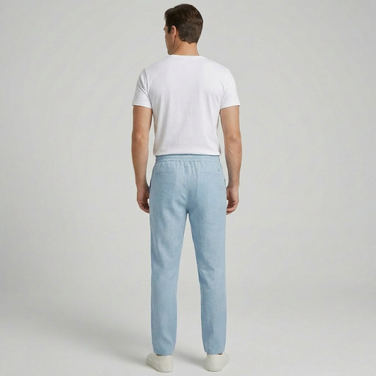 Men's Relaxed Fit Linen Pants