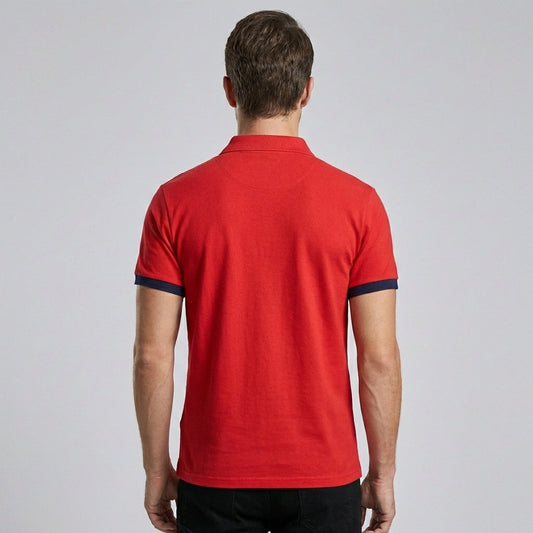Men's Smart Casual Stretch Polo Shirt