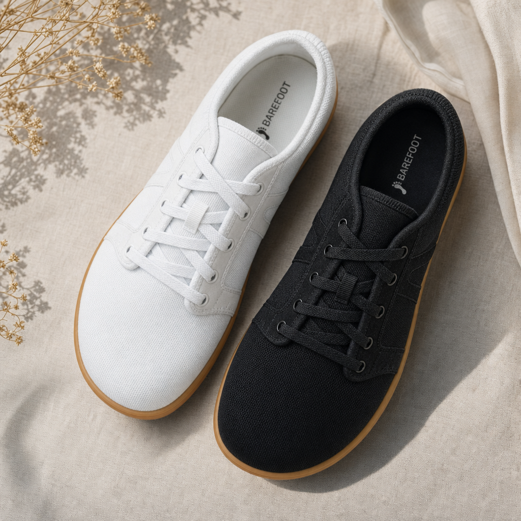 Casual Everyday Barefoot Shoes - flatlay