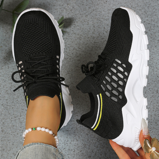 Wide Toe Box Orthopedic Sneakers With Arch Support