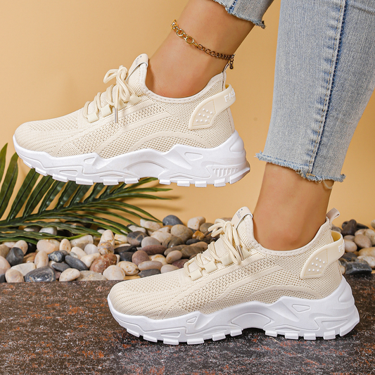 Women's Lace-Up Orthopedic Walking Sneakers