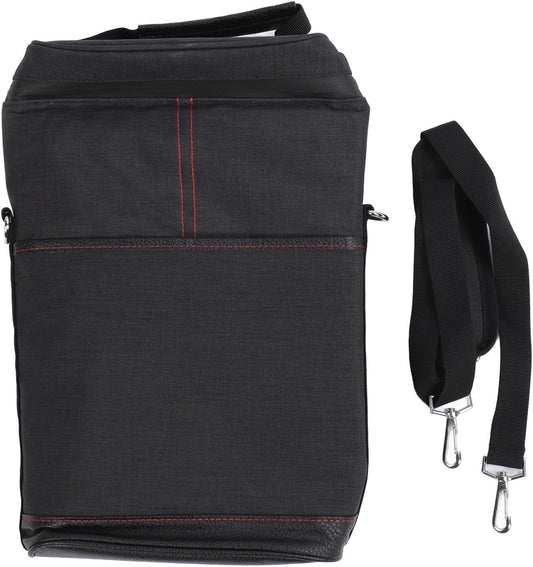 Insulated 2 Bottle Wine Cooler Tote With Shoulder Strap