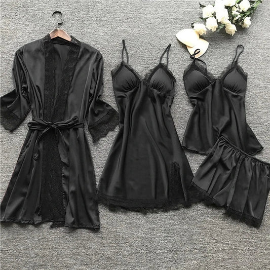 Luxe Satin Two-Piece Pyjama Set