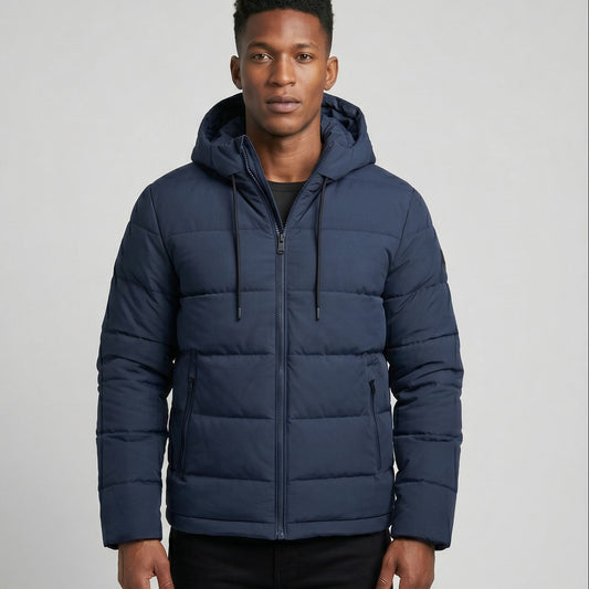 Men's Waterproof Hooded Winter Jacket