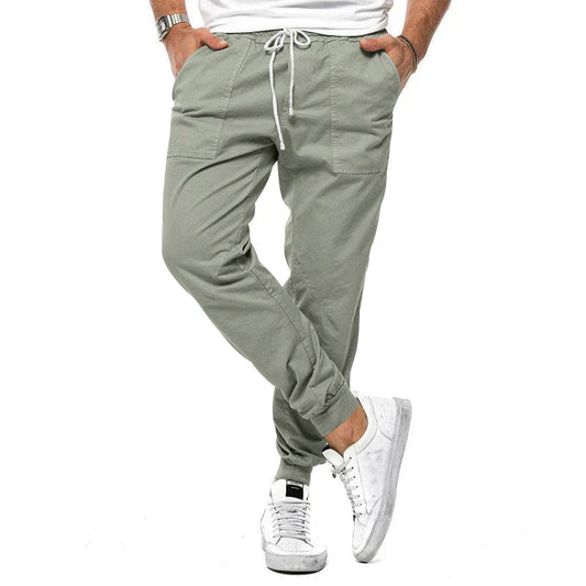 Men's Slim Fit Jogger Pants With Pockets